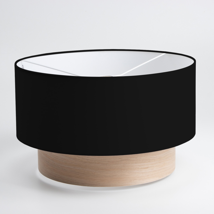 Brilagi - Lámpara LED de techo de montaje superficial CERIA 1xE27/40W/230V, diámetro 50 cm, negro/beige