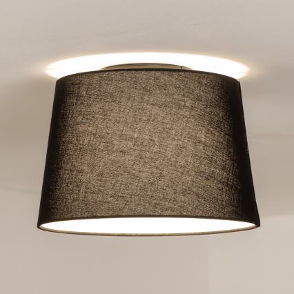 Brilagi - Lámpara LED de techo de superficie CERIA, 1x E27/40W/230V, Ø 30 cm, color negro