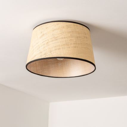 Brilagi - Lámpara LED de techo de superficie CERIA 1xE27/40W/230V, diámetro 35 cm, beige