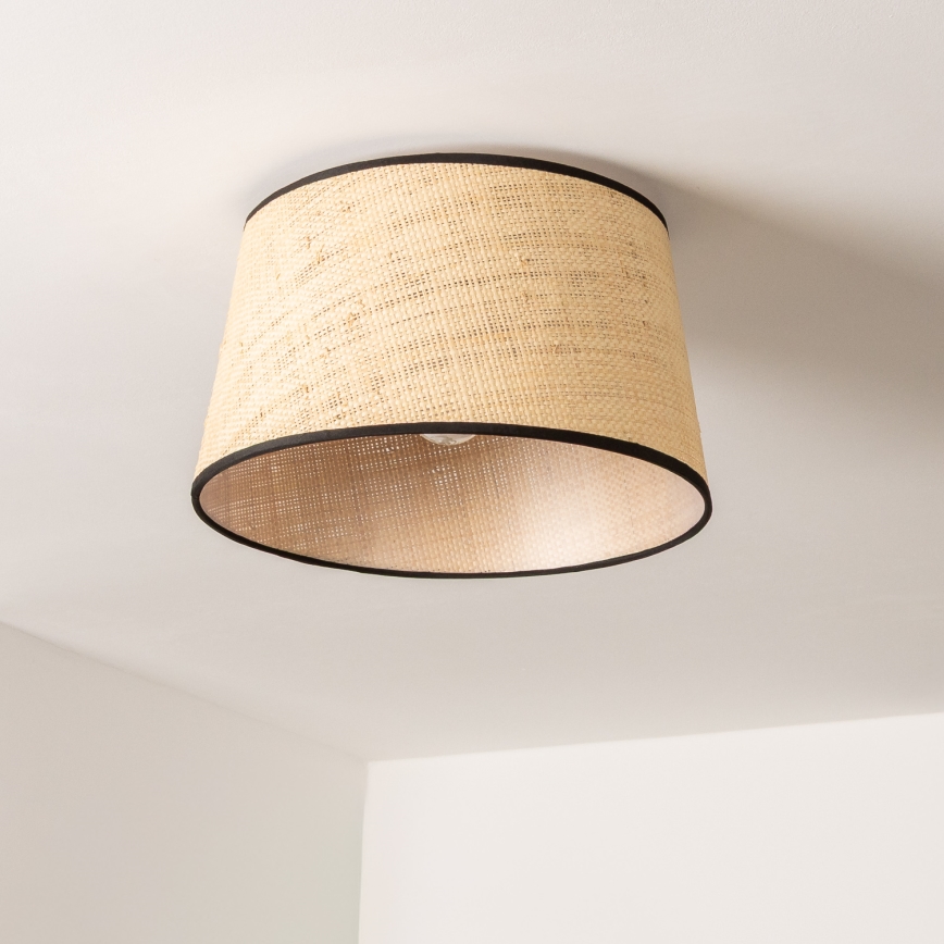 Brilagi - Lámpara LED de techo de superficie CERIA 1xE27/40W/230V, diámetro 35 cm, beige