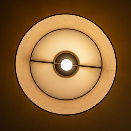 Brilagi - Lámpara LED de techo de superficie CERIA 1xE27/40W/230V Ø 50 cm beige