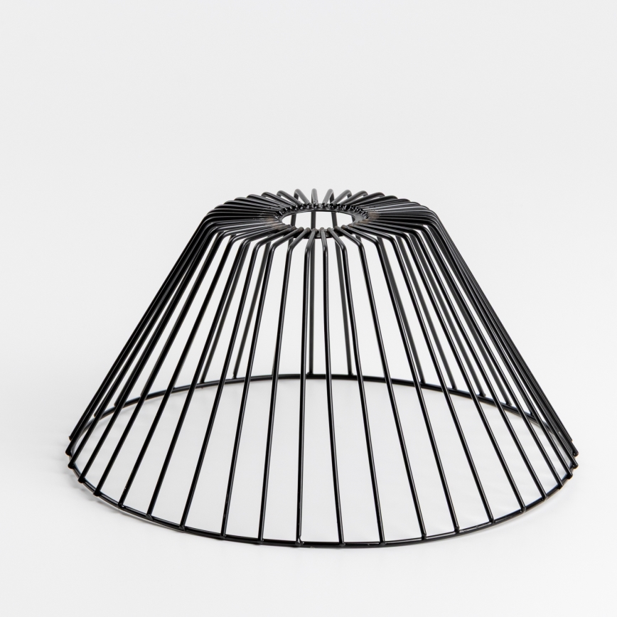 Brilagi - Lámpara LED de techo montada en superficie CERIA WIRE 1xE27/40W/230V Ø 21 cm negra