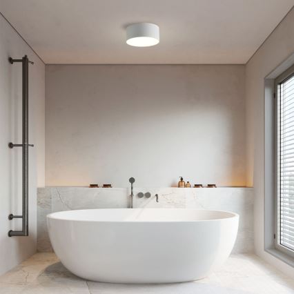 Brilagi - Lámpara LED de techo para baño FORIS LED/20W/230V Ø 15 cm blanca IP44