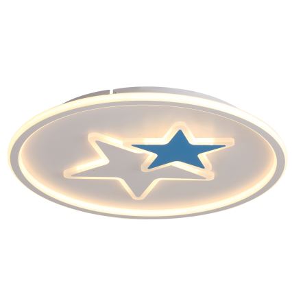 Brilagi - Lámpara LED de techo para niños STARS LED/35W/230V, diámetro 53 cm