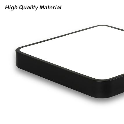 Brilagi - Lámpara de techo LED POOL LED/48W/230V 3000/4500/6000K 50x50 cm negra