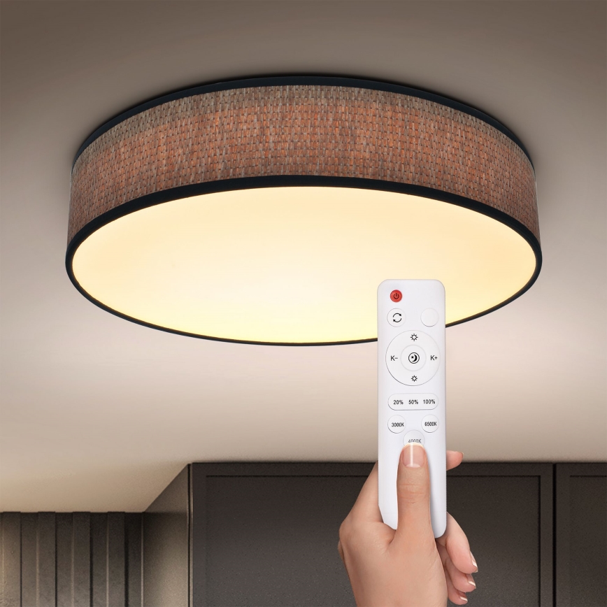 Brilagi - Lámpara de techo LED regulable ADELA LED/48W/230V 3000-6500K Ø 40 cm + mando a distancia
