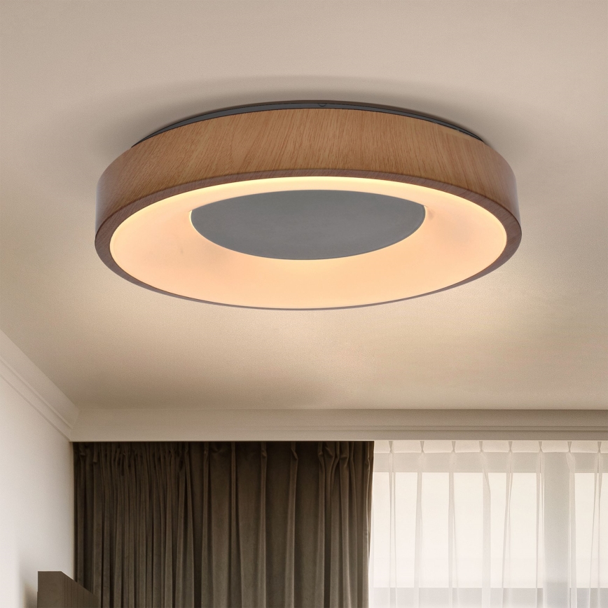 Brilagi - Lámpara de techo LED regulable DORIA LED/48W/230V 3000-6500K Ø 39 cm + mando a distancia