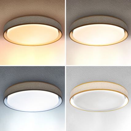 Brilagi - Lámpara de techo LED regulable KIANIA LED/48W/230V 3000-6500K Ø 43 cm + mando a distancia