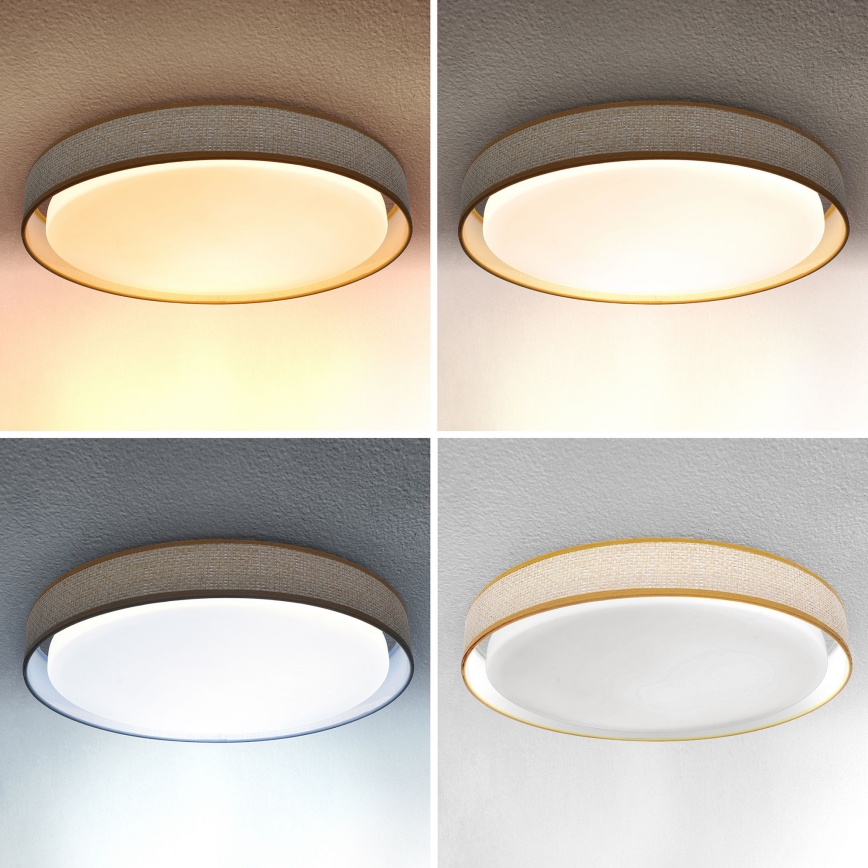 Brilagi - Lámpara de techo LED regulable KIANIA LED/48W/230V 3000-6500K Ø 43 cm + mando a distancia