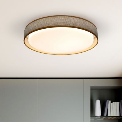 Brilagi - Lámpara de techo LED regulable KIANIA LED/48W/230V 3000-6500K Ø 43 cm + mando a distancia