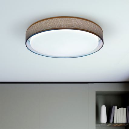 Brilagi - Lámpara de techo LED regulable KIANIA LED/48W/230V 3000-6500K Ø 43 cm + mando a distancia