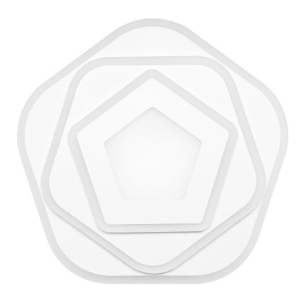 Brilagi - Lámpara de techo LED regulable MODERN LED/64W/230V 2700-6500K Ø 40 cm + mando a distancia