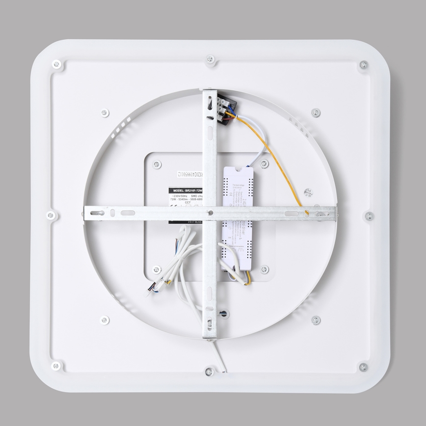 Brilagi - Lámpara de techo LED regulable MODERN LED/72W/230V 2700-6500K 46,6x46,6 cm + mando a distancia