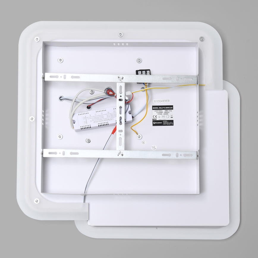 Brilagi - Lámpara de techo LED regulable MODERN LED/80W/230V 2700-6500K 52,5x52,5 cm + mando a distancia