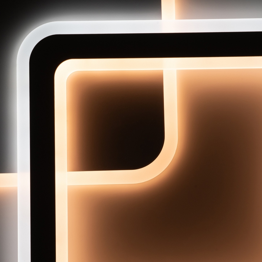 Brilagi - Lámpara de techo LED regulable MODERN LED/80W/230V 2700-6500K 52,5x52,5 cm + mando a distancia