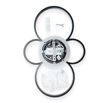 Brilagi - Lámpara de techo LED regulable ORBITS LED/49W/230V 3000-6000K + mando a distancia