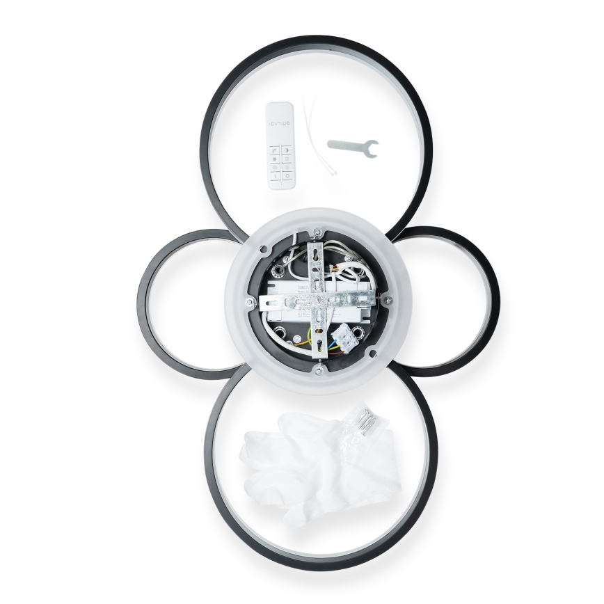 Brilagi - Lámpara de techo LED regulable ORBITS LED/49W/230V 3000-6000K + mando a distancia