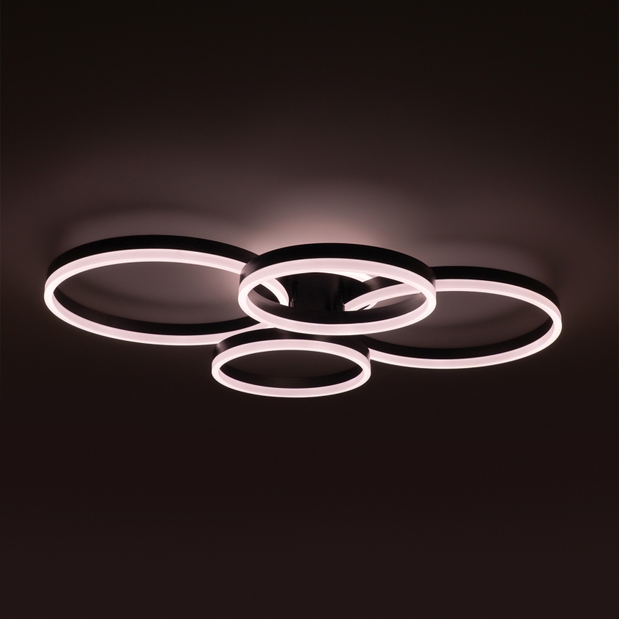 Brilagi - Lámpara de techo LED regulable ORBITS LED/52W/230V 3000-6000K + mando a distancia