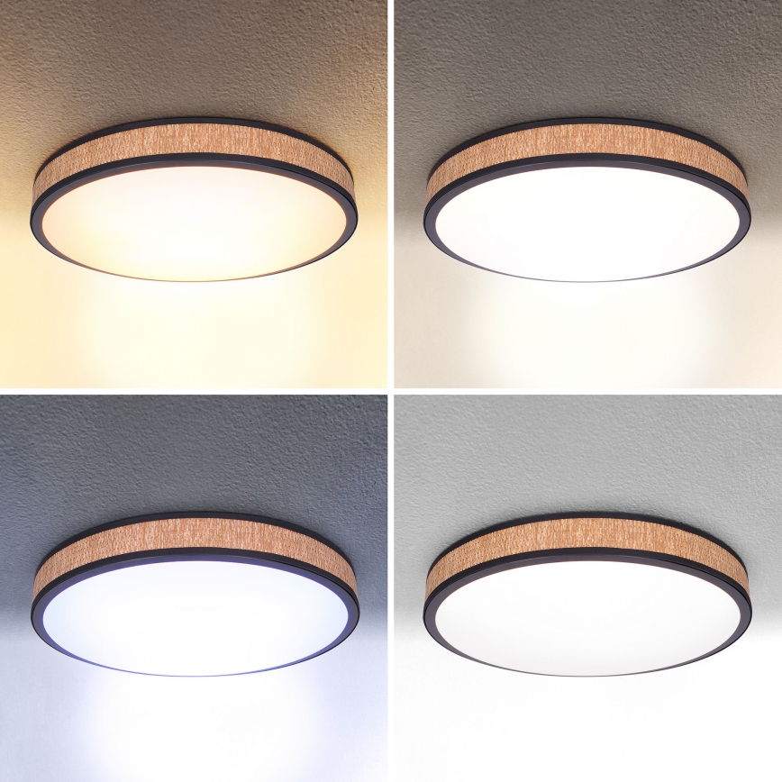 Brilagi - Lámpara de techo LED regulable ROSA LED/48W/230V 3000-6500K Ø 38 cm + mando a distancia