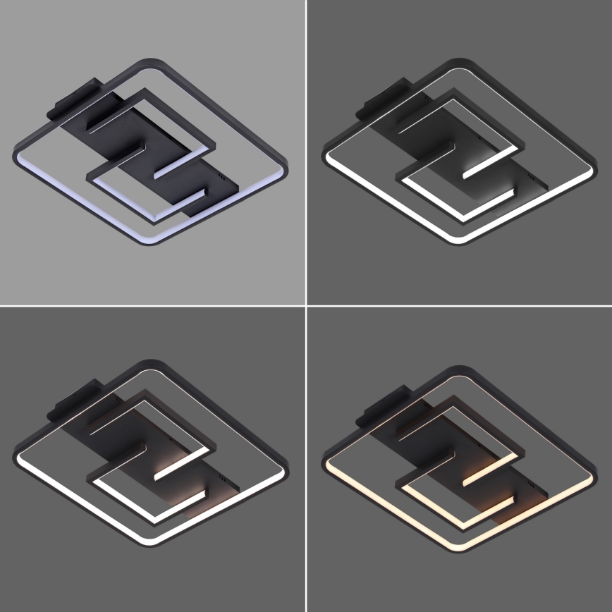 Brilagi - Lámpara de techo LED regulable VELO LED/34W/230V 3000/4000/6000K + mando a distancia