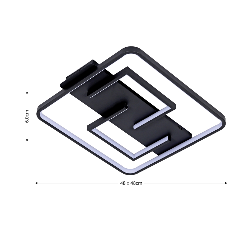 Brilagi - Lámpara de techo LED regulable VELO LED/34W/230V 3000/4000/6000K + mando a distancia