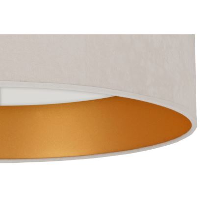 Brilagi - Lámpara de techo LED VELVET LED/24W/230V Ø 40 cm 3000/4000/6400K crema/dorado