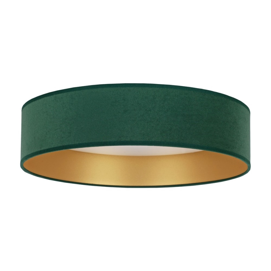 Brilagi - Lámpara de techo LED VELVET LED/24W/230V Ø 40 cm 3000/4000/6400K verde/dorado