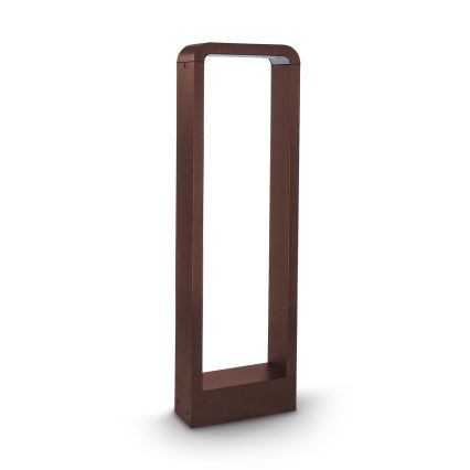 Brilagi - Lámpara LED exterior BARI LED/7W/230V 3000/4000/6000K marrón IP54 50 cm