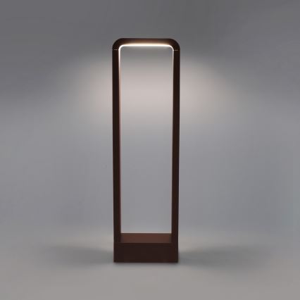 Brilagi - Lámpara LED exterior BARI LED/7W/230V 3000/4000/6000K marrón IP54 50 cm
