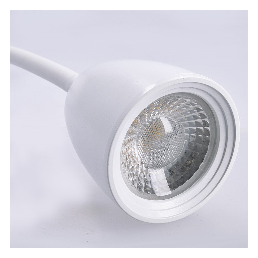 Brilagi - Lámpara flexible LED regulable LED/4W/230V blanca