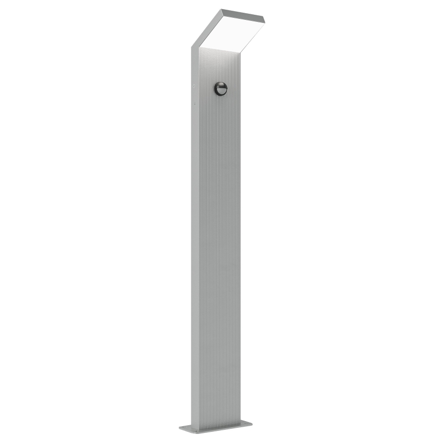 Brilagi - Lámpara LED de exterior con sensor RIANO LED/8W/230V plateada IP65