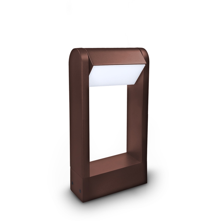 Brilagi - Lámpara LED para exterior CROTONE LED/7W/230V marrón IP54 30 cm