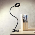 Brilagi - Lámpara LED regulable con clip ORBELA LED/8W/230V 3000/4000/5000K negro