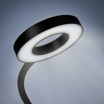 Brilagi - Lámpara LED regulable con clip ORBELA LED/8W/230V 3000/4000/5000K negro