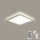 Brilagi - Lámpara LED regulable con sensor de movimiento y crepúsculo ULTRA SLIM LED/18W/230V 30x30 cm + mando a distancia
