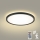 Brilagi - Lámpara LED regulable con sensor de movimiento y crepúsculo ULTRA SLIM LED/24W/230V diámetro 42 cm + mando a distancia