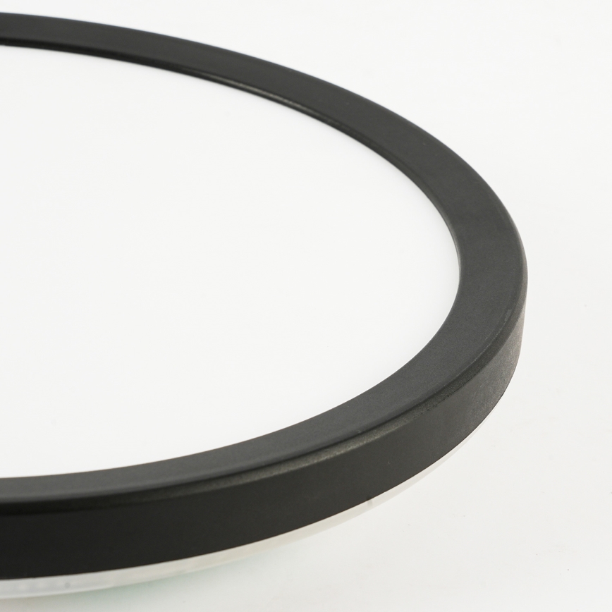 Brilagi - Lámpara LED regulable con sensor de movimiento y crepuscular ULTRA SLIM LED/24W/230V d. 42 cm + mando a distancia