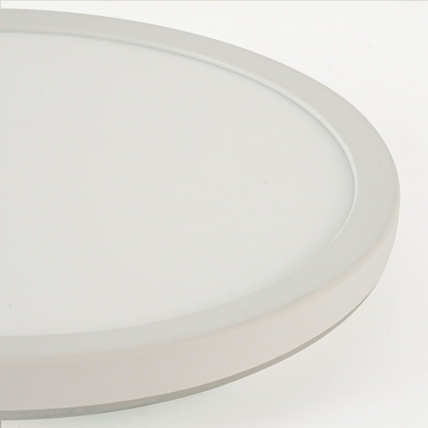 Brilagi - Lámpara LED regulable con sensor de movimiento y crepuscular ULTRA SLIM LED/24W/230V d. 42 cm + mando a distancia