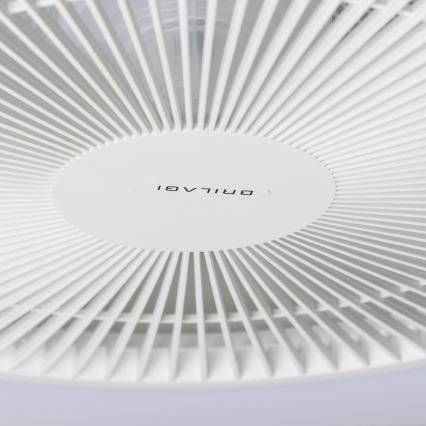 Brilagi - Lámpara LED regulable con ventilador AURA LED/38W/230V 3000-6000K blanco + control remoto