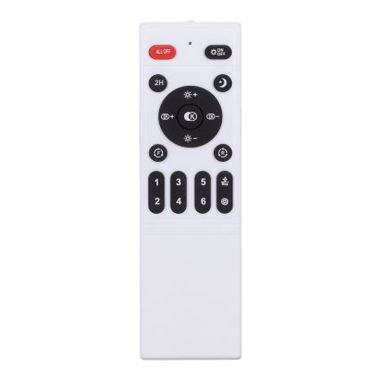 Brilagi - Plafón LED regulable con ventilador LED/30W/230V 3000-6500K negro/roble + control remoto