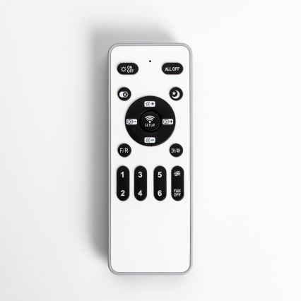 Brilagi - Lámpara LED regulable con ventilador RONDA LED/48W/230V 3000-6000K blanco + mando a distancia