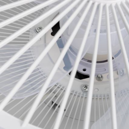 Brilagi - Lámpara LED regulable con ventilador RONDA LED/48W/230V 3000-6000K blanco + mando a distancia