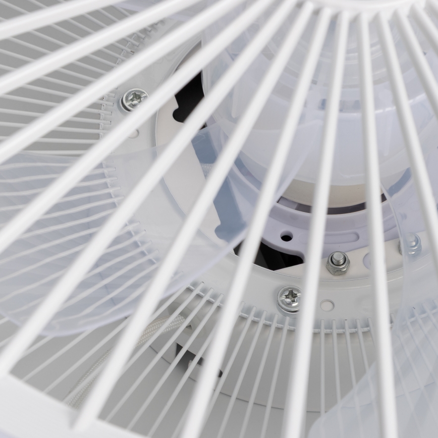 Brilagi - Lámpara LED regulable con ventilador RONDA LED/48W/230V 3000-6000K blanco + mando a distancia