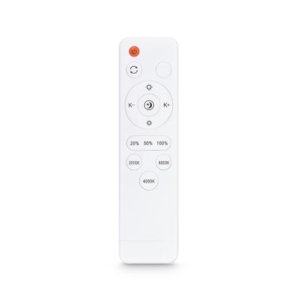 Brilagi - Plafón LED regulable ESTELA LED/36W/230V 3000-6500K ø 30 cm blanco + control remoto