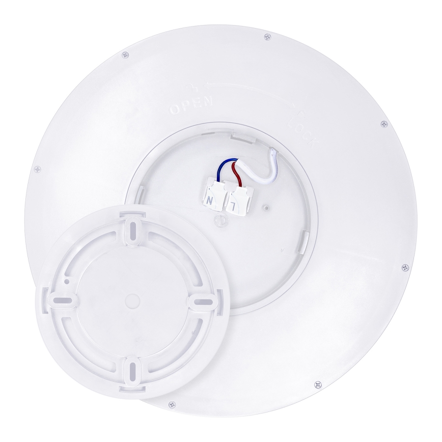 Brilagi - Plafón LED regulable ESTELA LED/36W/230V 3000-6500K ø 30 cm blanco + control remoto