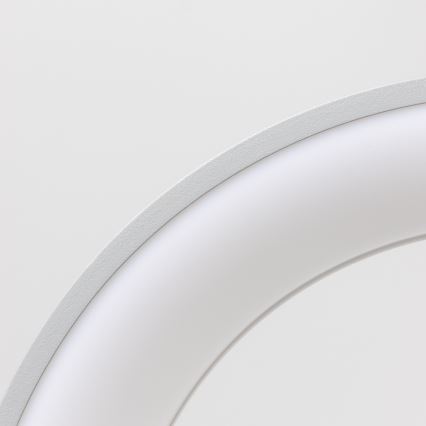 Brilagi - Lámpara colgante LED regulable en cable FALCON LED/80W/230V 3000-6500K Ø 60 cm gris + mando a distancia