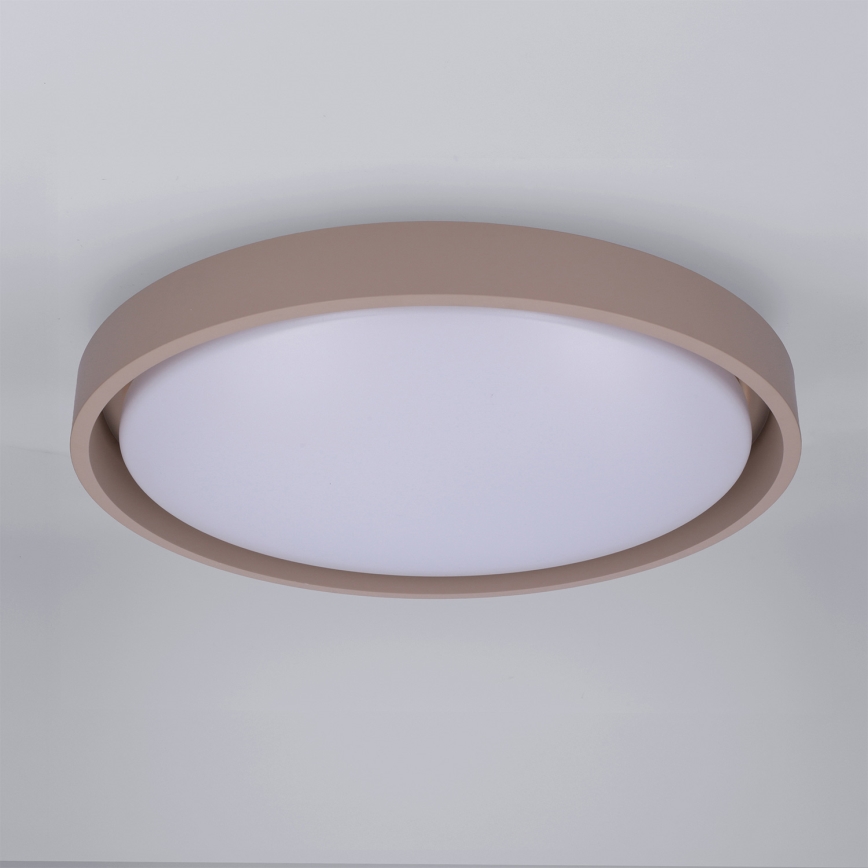 Brilagi - Lámpara de techo LED regulable MATTEO LED/48W/230V 3000-6500K diámetro 41 cm taupe + mando a distancia