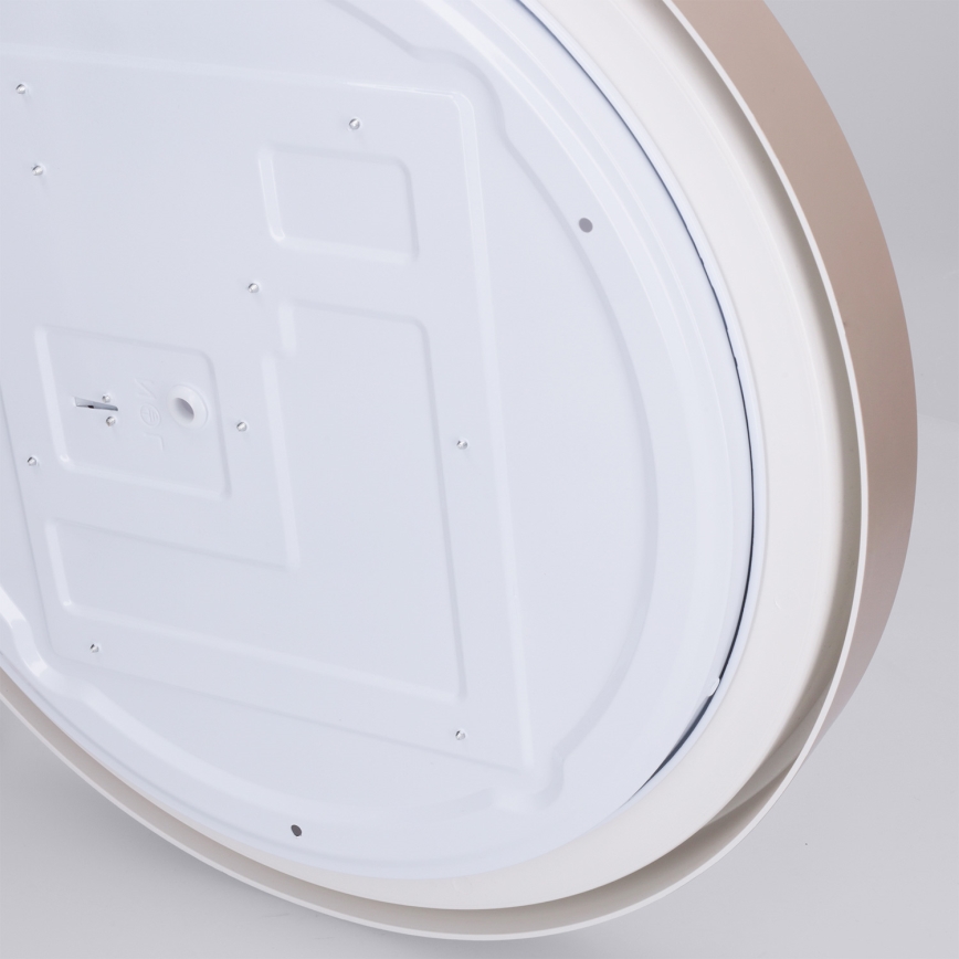 Brilagi - Lámpara de techo LED regulable MATTEO LED/48W/230V 3000-6500K diámetro 41 cm taupe + mando a distancia