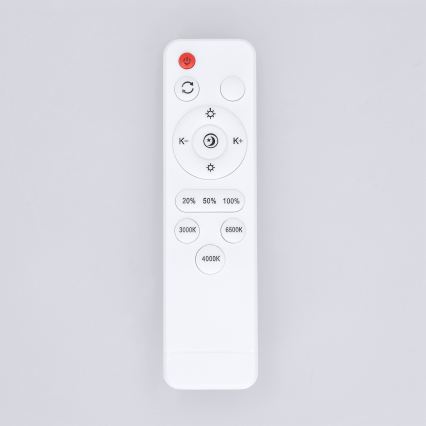 Brilagi - Lámpara de techo LED regulable MATTEO LED/48W/230V 3000-6500K diámetro 41 cm taupe + mando a distancia