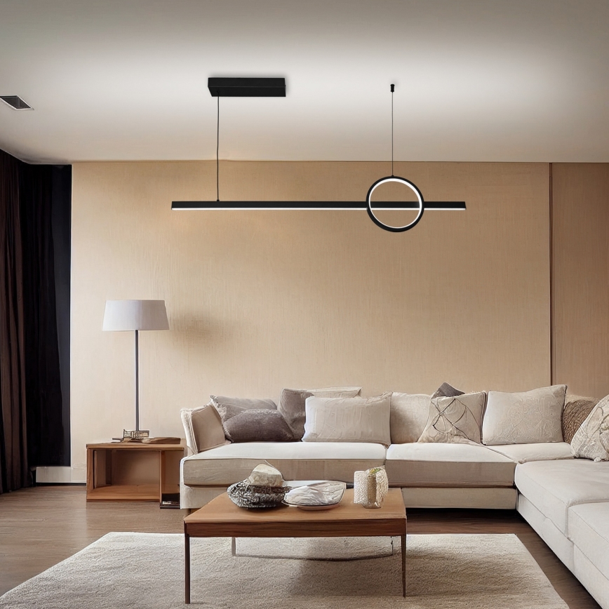 Brilagi - Lámpara colgante LED regulable con cable NIVIO LED/20W/230V 3000/4000/6000K + mando a distancia